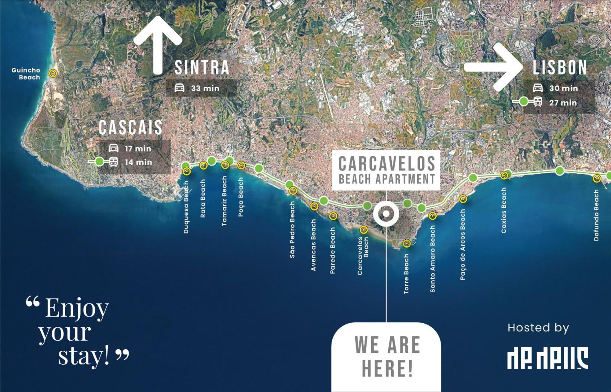 Carcavelos Beach Apartment Cascais Luaran gambar
